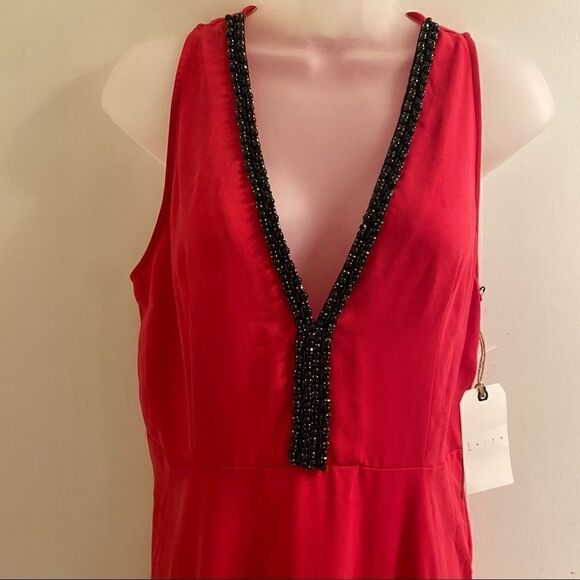 NWT LEITH Pink Bright mini dress Large - Picture 3 of 12